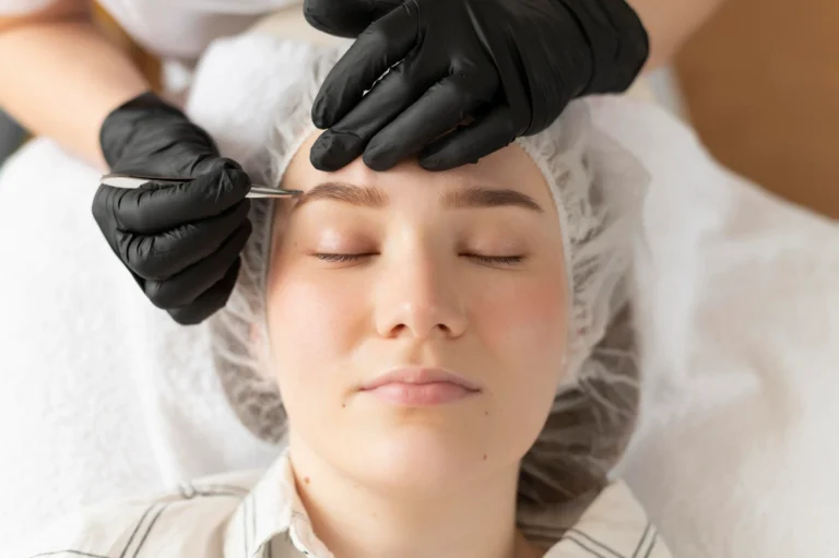 brow maintenance - waxing